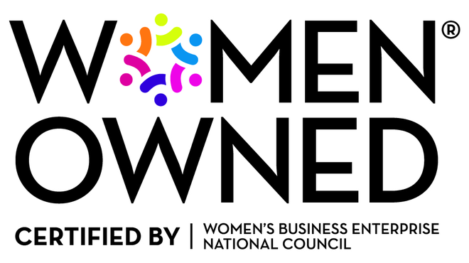 Women Owned — Certified by the Women's Business Enterprise National Council (WBENC)